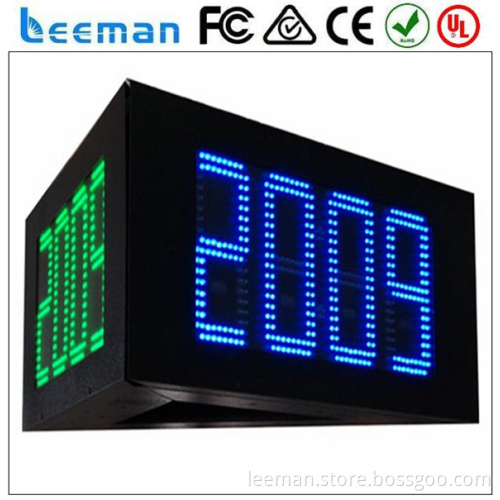 led clock display sign large led digital timer big led clock time display sign